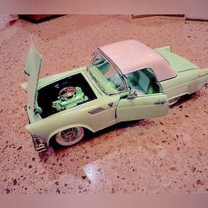 Arko 1955 Ford Thunderbird Diecast 1:32 Car Green Mint in Original box ~ Vintage
